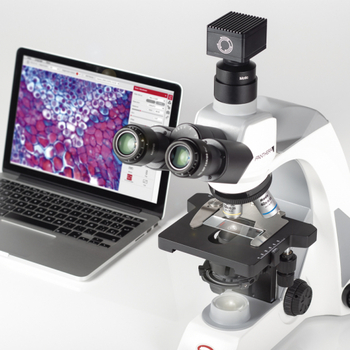 Microscópio Biológico com Câmera