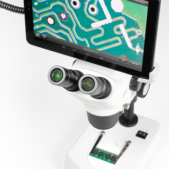 Microscópio para Eletrônica